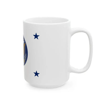 Flag of the United States Deputy Secretary of State (United States) White Coffee Mug - Go Mug Yourself