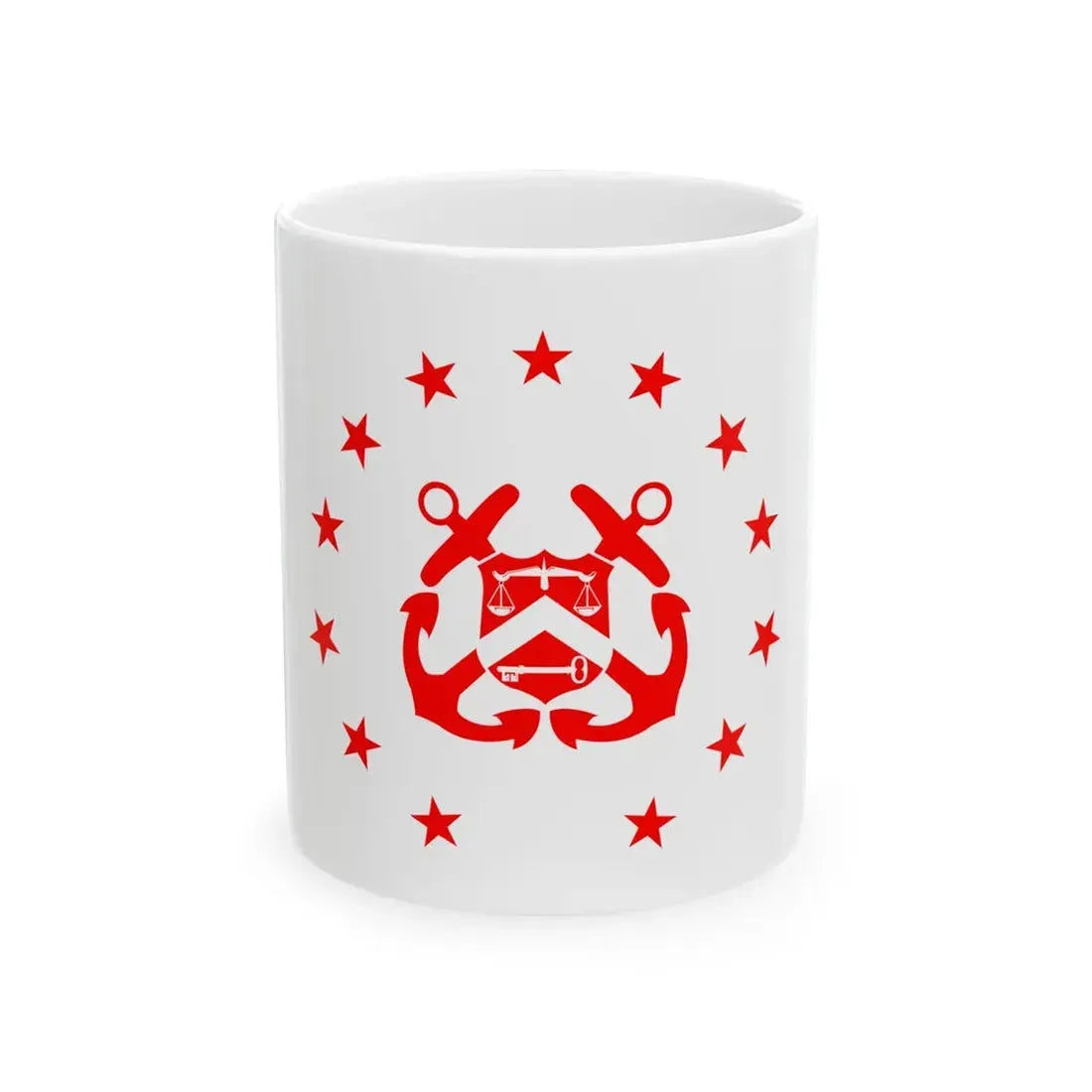 Flag of the United States Deputy Secretary of the Treasury (United States) White Coffee Mug 11oz - Go Mug Yourself
