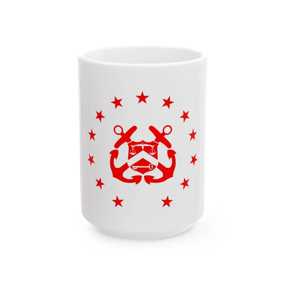 Flag of the United States Deputy Secretary of the Treasury (United States) White Coffee Mug 15oz - Go Mug Yourself