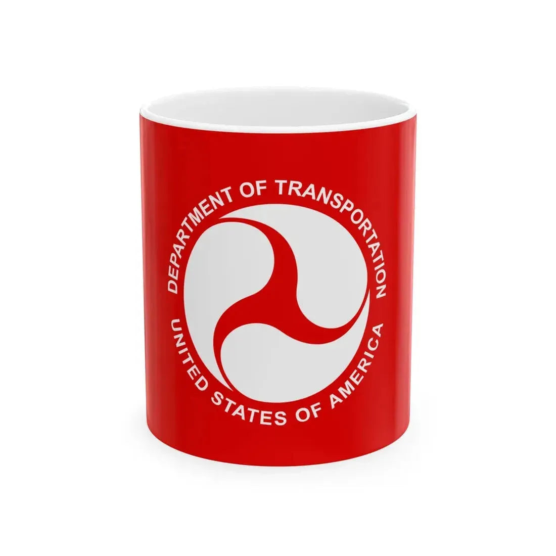 Flag of the United States Deputy Secretary of Transportation (United States) White Coffee Mug 11oz - Go Mug Yourself