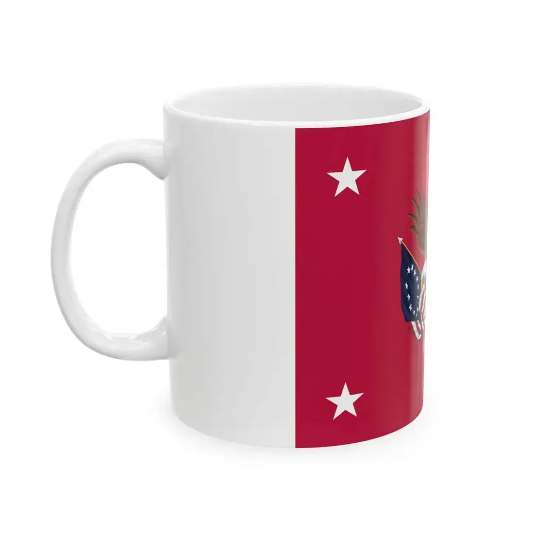 Flag of the United States Deputy Secretary of Veterans Affairs (United States) White Coffee Mug - Go Mug Yourself