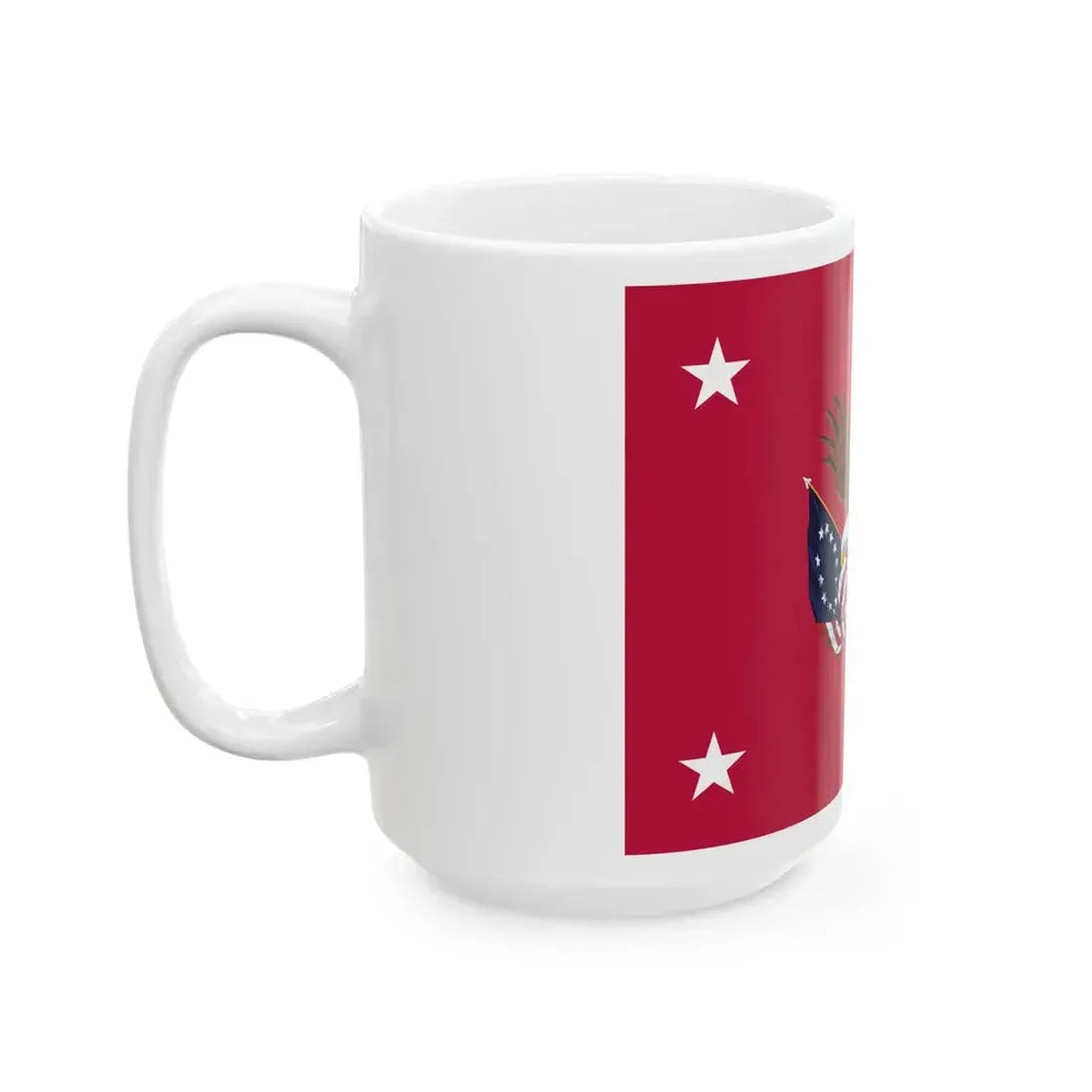 Flag of the United States Deputy Secretary of Veterans Affairs (United States) White Coffee Mug - Go Mug Yourself