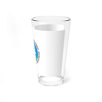 Flag of the United States Drug Enforcement Administration (United States) Pint Glass 16oz - Go Mug Yourself
