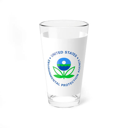 Flag of the United States Environmental Protection Agency (United States) Pint Glass 16oz 16oz - Go Mug Yourself