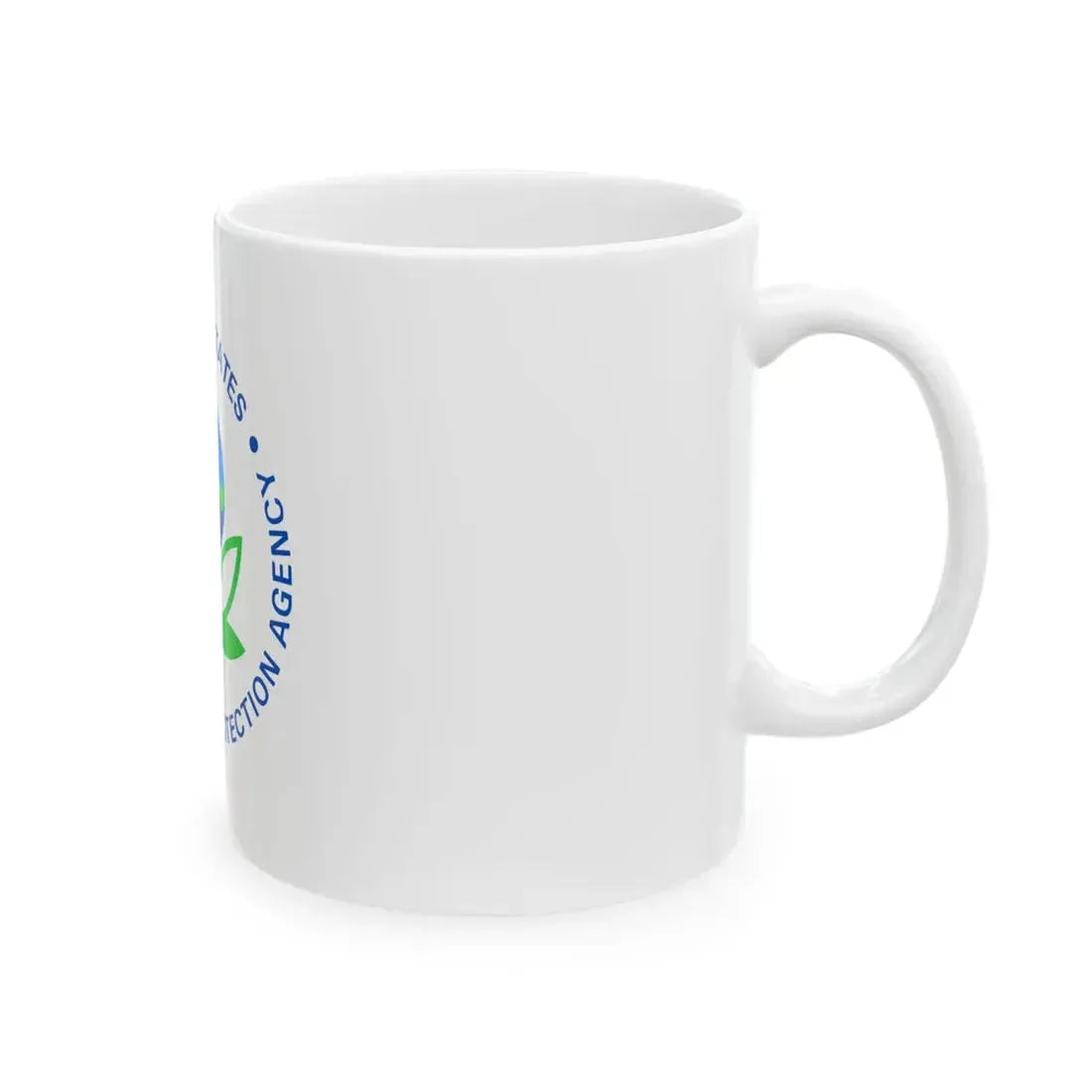 Flag of the United States Environmental Protection Agency (United States) White Coffee Mug - Go Mug Yourself