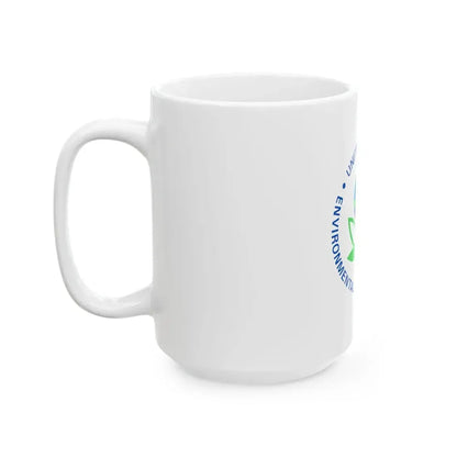 Flag of the United States Environmental Protection Agency (United States) White Coffee Mug - Go Mug Yourself