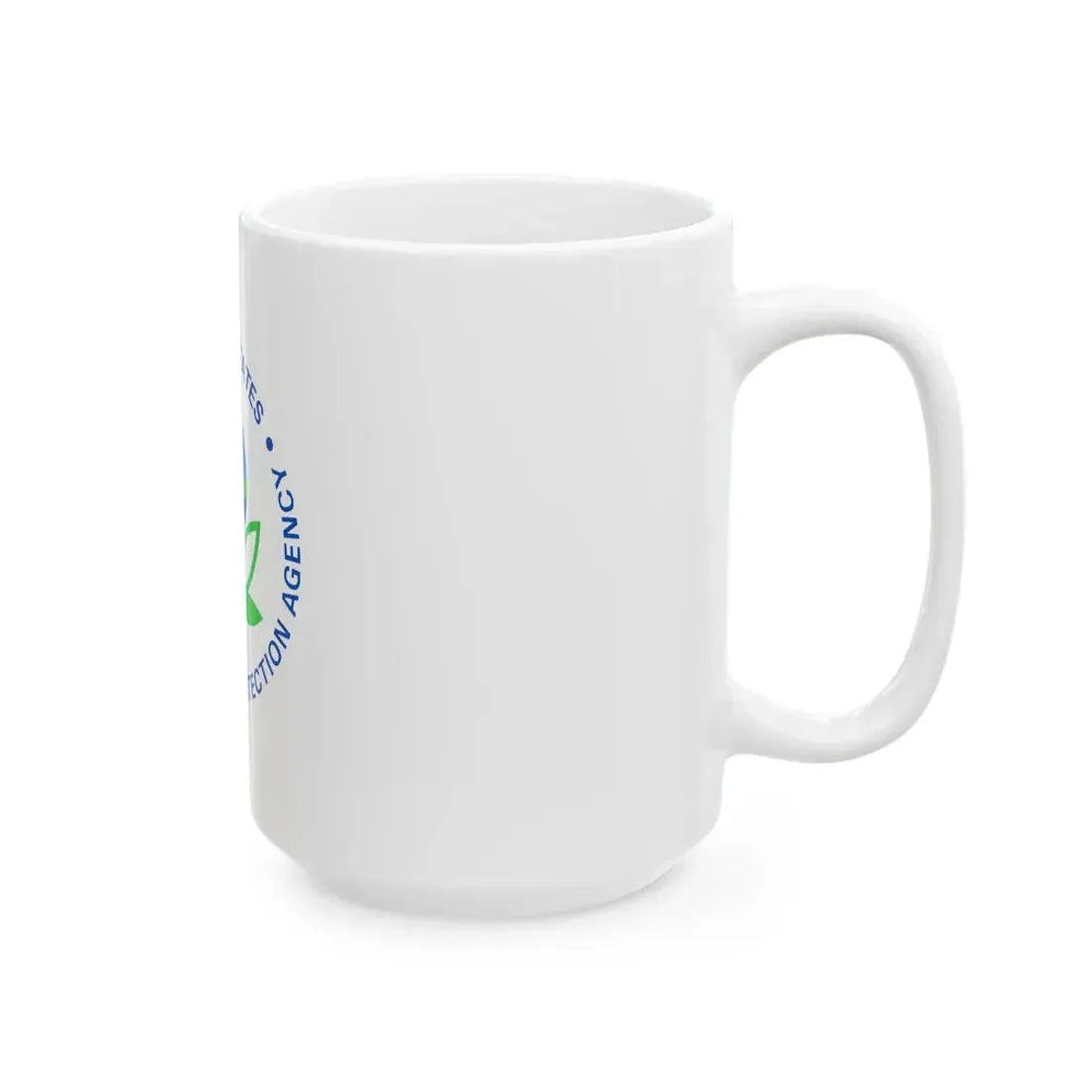 Flag of the United States Environmental Protection Agency (United States) White Coffee Mug - Go Mug Yourself