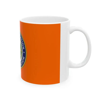 Flag of the United States Federal Aviation Administration (United States) White Coffee Mug - Go Mug Yourself