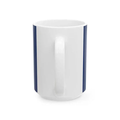 Flag of the United States Federal Bureau of Investigation (United States) White Coffee Mug - Go Mug Yourself