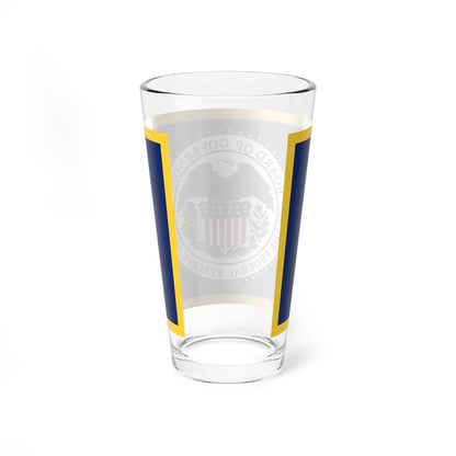Flag of the United States Federal Reserve (United States) Pint Glass 16oz - Go Mug Yourself