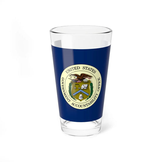 Flag of the United States Government Accountability Office (United States) Pint Glass 16oz 16oz - Go Mug Yourself