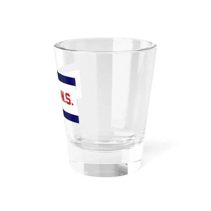Flag of the United States Immigration and Naturalization Service (United States) Shot Glass 1.5oz - Go Mug Yourself