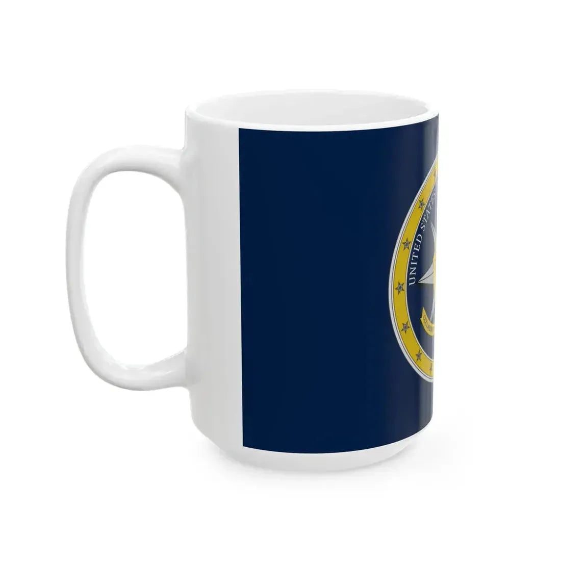 Flag of the United States Intelligence Community (United States) White Coffee Mug - Go Mug Yourself