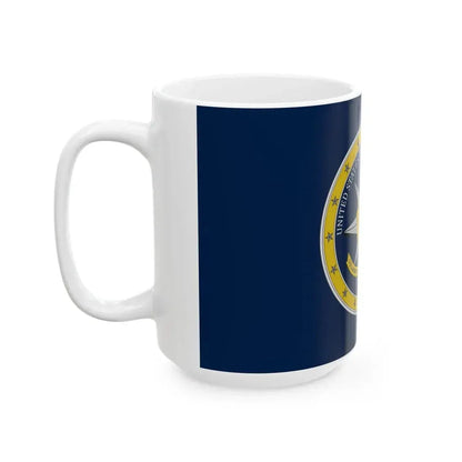 Flag of the United States Intelligence Community (United States) White Coffee Mug - Go Mug Yourself