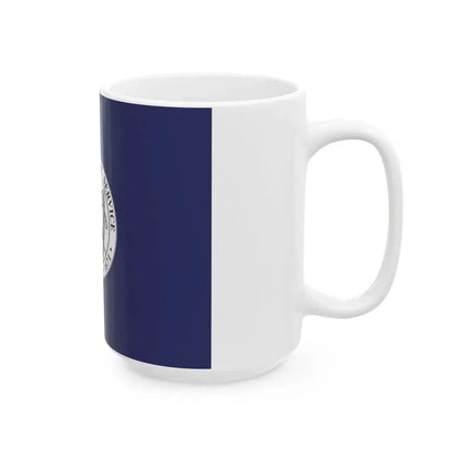 Flag of the United States Marine Hospital Service (United States) White Coffee Mug - Go Mug Yourself
