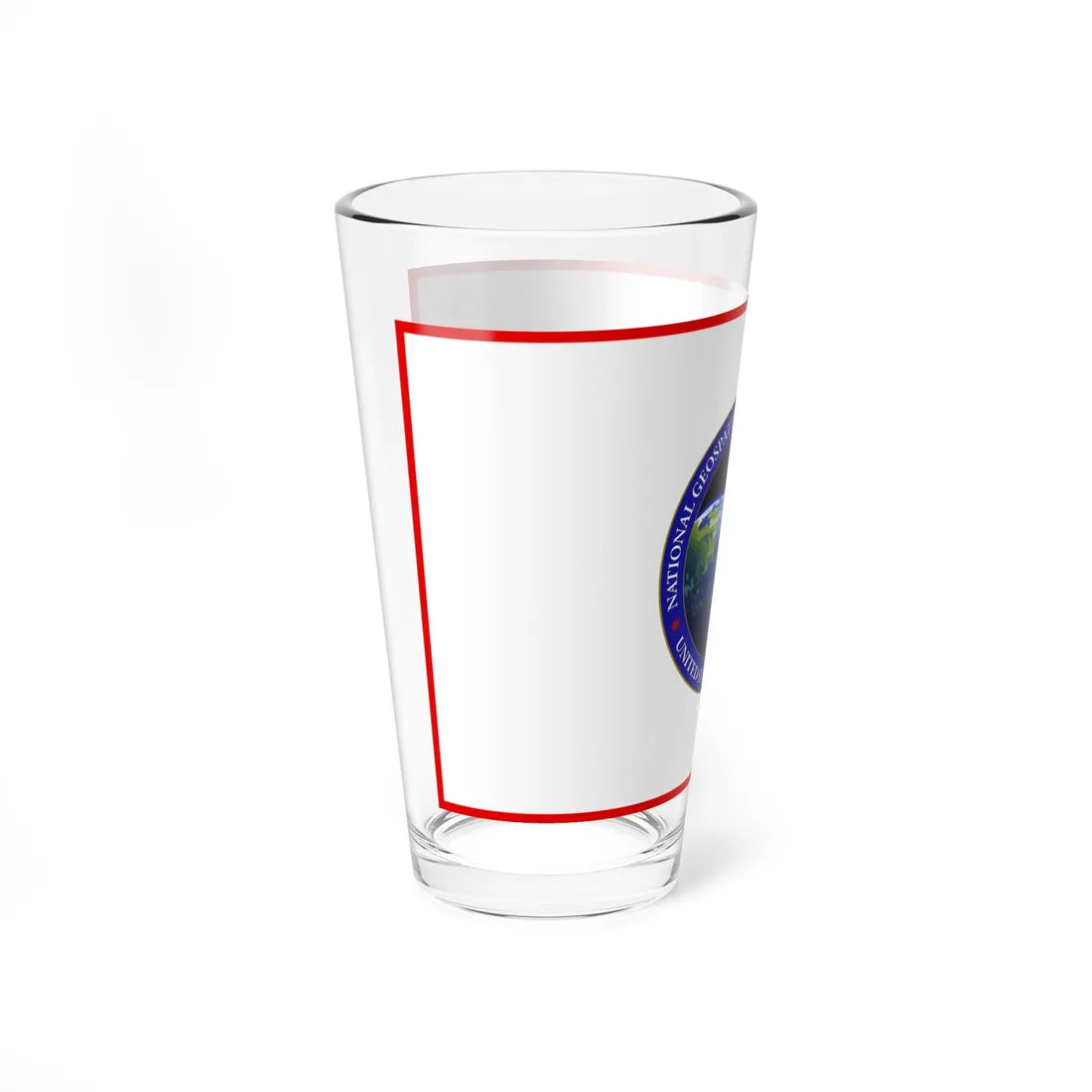 Flag of the United States National Geospatial-Intelligence Agency (United States) Pint Glass 16oz - Go Mug Yourself