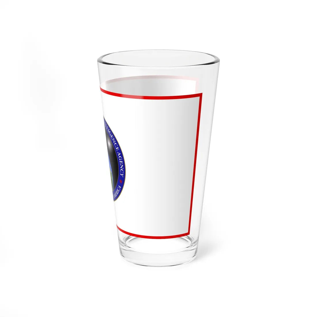 Flag of the United States National Geospatial-Intelligence Agency (United States) Pint Glass 16oz - Go Mug Yourself