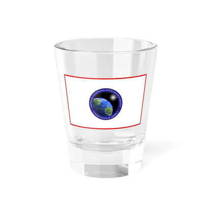 Flag of the United States National Geospatial-Intelligence Agency (United States) Shot Glass 1.5oz 1.5oz - Go Mug Yourself