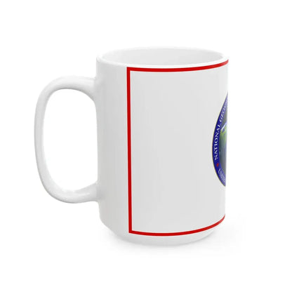 Flag of the United States National Geospatial-Intelligence Agency (United States) White Coffee Mug - Go Mug Yourself