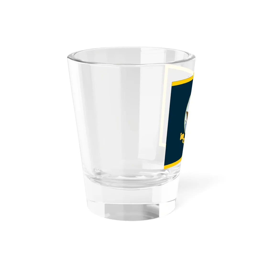 Flag of the United States Navy fringe (United States) Shot Glass 1.5oz - Go Mug Yourself