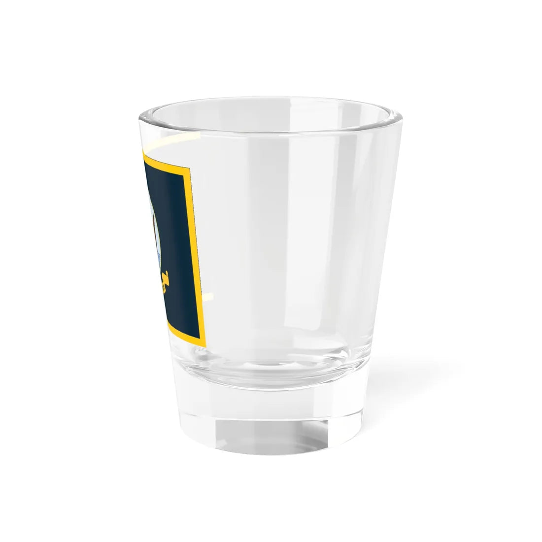 Flag of the United States Navy fringe (United States) Shot Glass 1.5oz - Go Mug Yourself