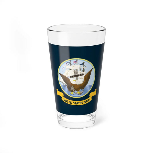 Flag of the United States Navy (United States) Pint Glass 16oz 16oz - Go Mug Yourself