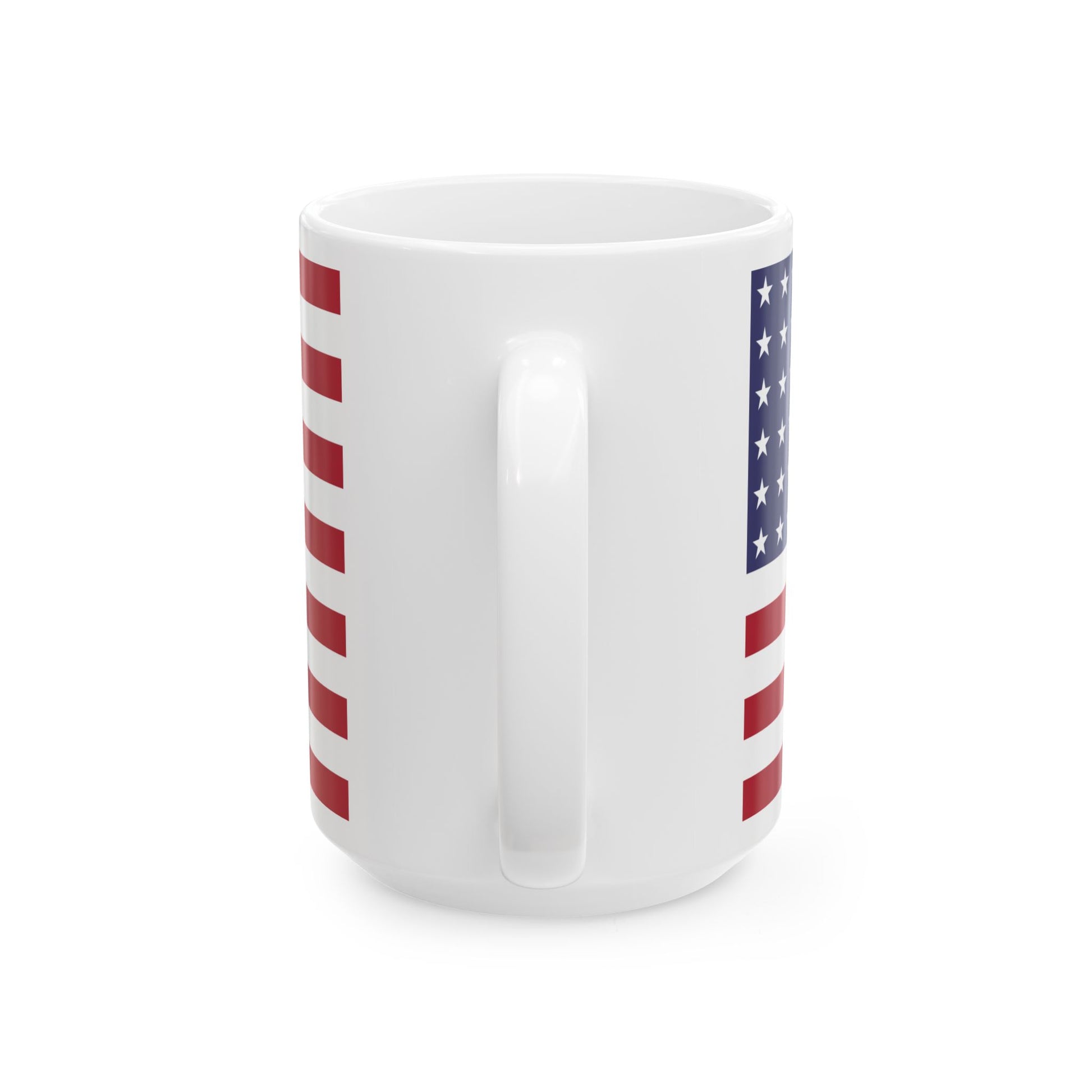 Flag of the United States of America 1912-1959 (United States) White Coffee Mug-Go Mug Yourself