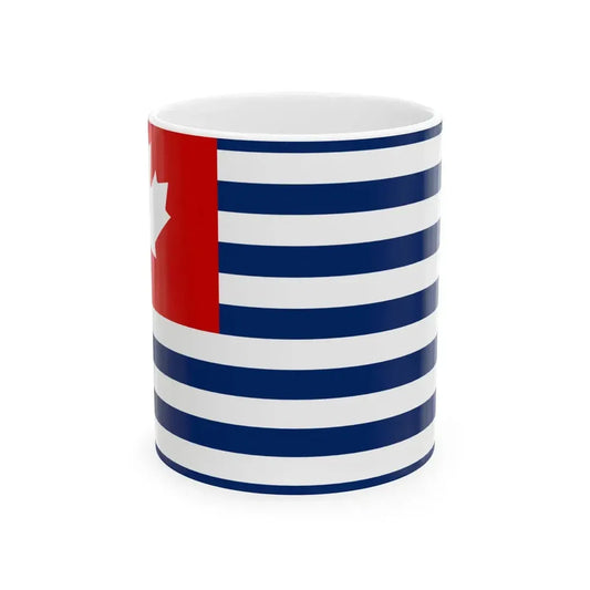 Flag of the United States of Canada (United States) White Coffee Mug 11oz - Go Mug Yourself