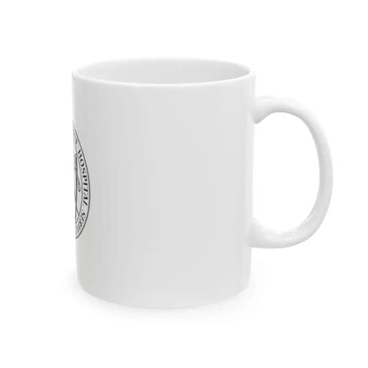 Flag of the United States Public Health and Marine-Hospital Service (United States) White Coffee Mug - Go Mug Yourself