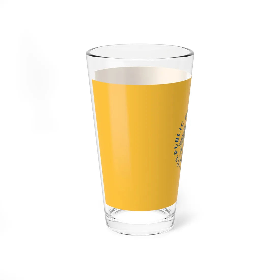 Flag of the United States Public Health Service (United States) Pint Glass 16oz - Go Mug Yourself