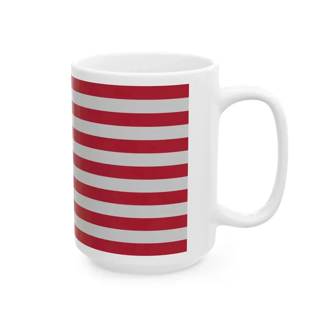 Flag of the United States - Red (United States) White Coffee Mug - Go Mug Yourself