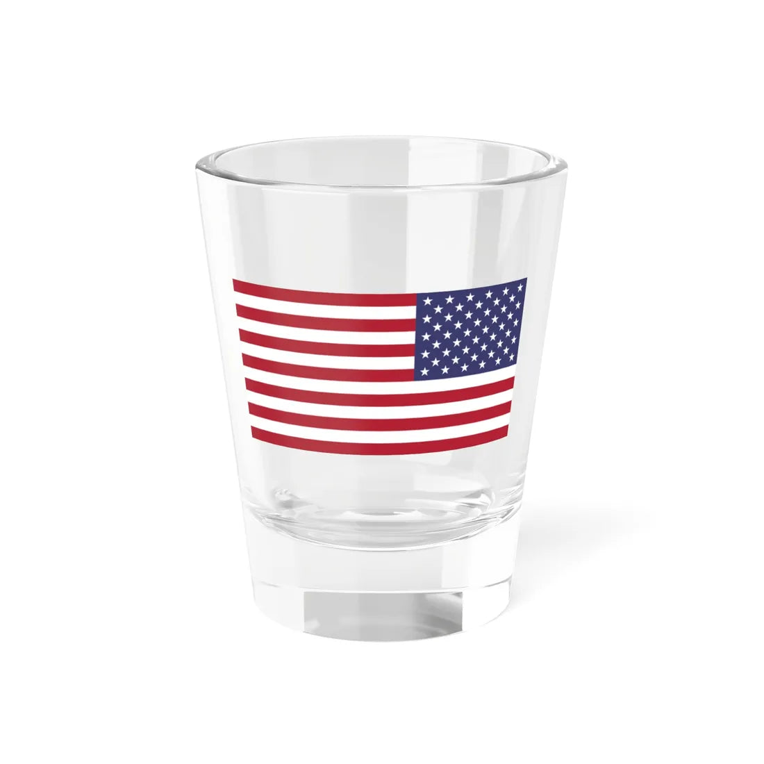 Flag of the United States reversed (United States) Shot Glass 1.5oz 1.5oz - Go Mug Yourself
