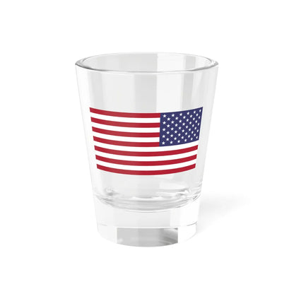 Flag of the United States reversed (United States) Shot Glass 1.5oz 1.5oz - Go Mug Yourself