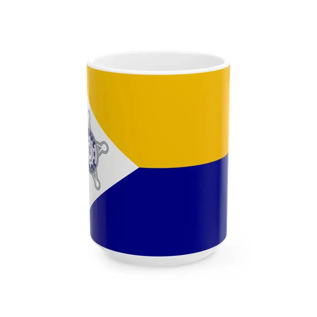 Flag of the United States Secret Service (United States) White Coffee Mug 15oz - Go Mug Yourself