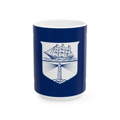 Flag of the United States Secretary of Commerce (United States) White Coffee Mug 15oz - Go Mug Yourself