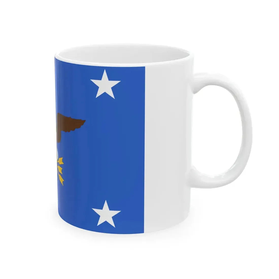 Flag of the United States Secretary of Defense (United States) White Coffee Mug - Go Mug Yourself