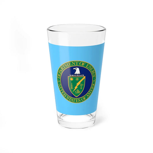 Flag of the United States Secretary of Energy (United States) Pint Glass 16oz 16oz - Go Mug Yourself