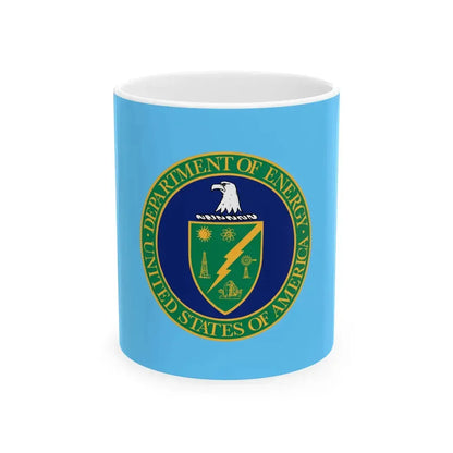 Flag of the United States Secretary of Energy (United States) White Coffee Mug 11oz - Go Mug Yourself