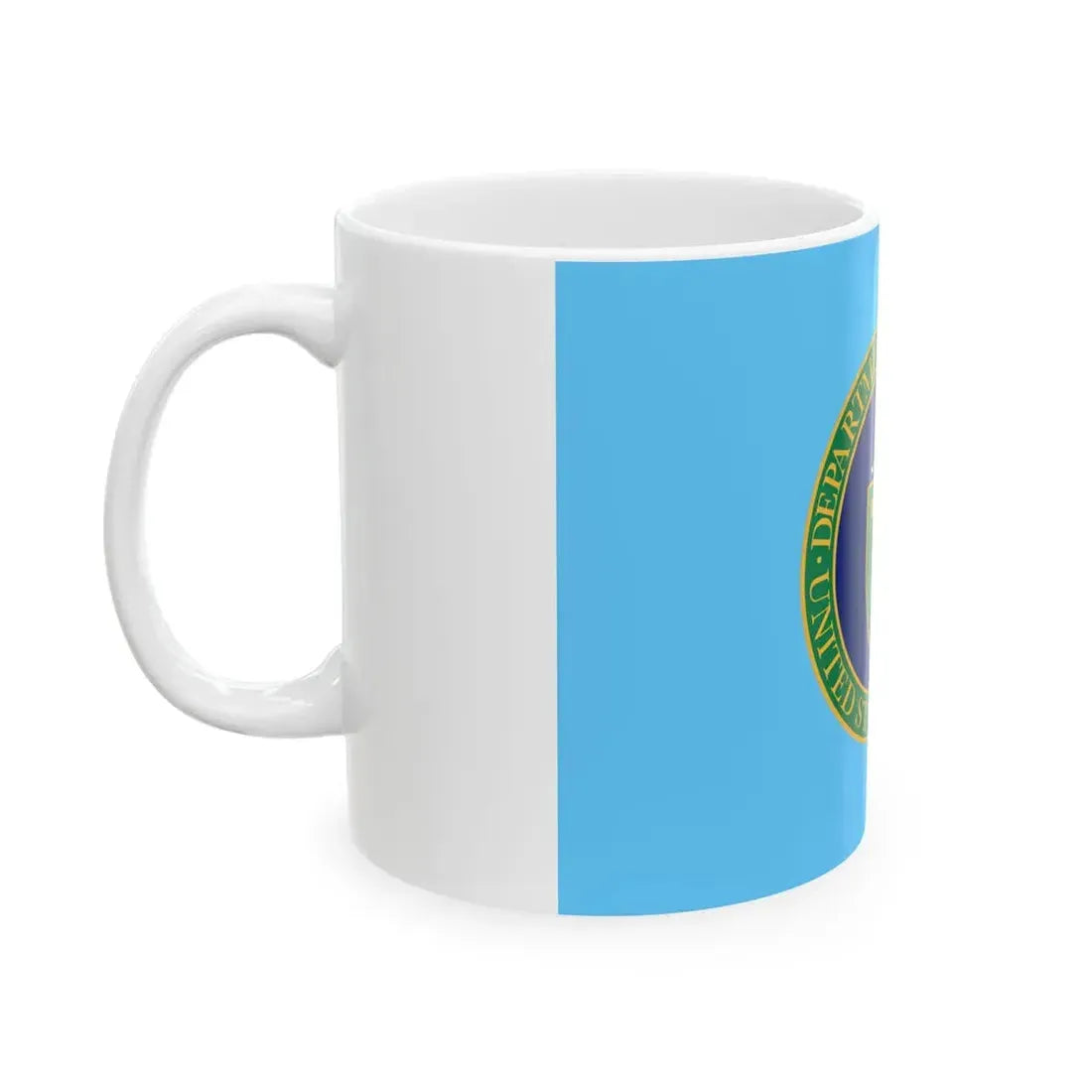 Flag of the United States Secretary of Energy (United States) White Coffee Mug - Go Mug Yourself
