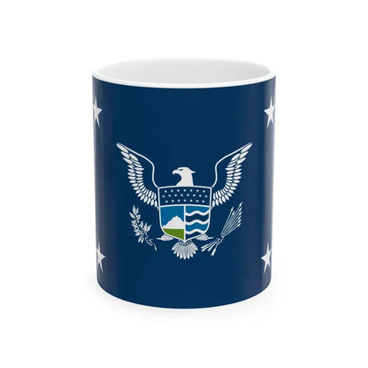 Flag of the United States Secretary of Homeland Security (United States) White Coffee Mug 11oz - Go Mug Yourself