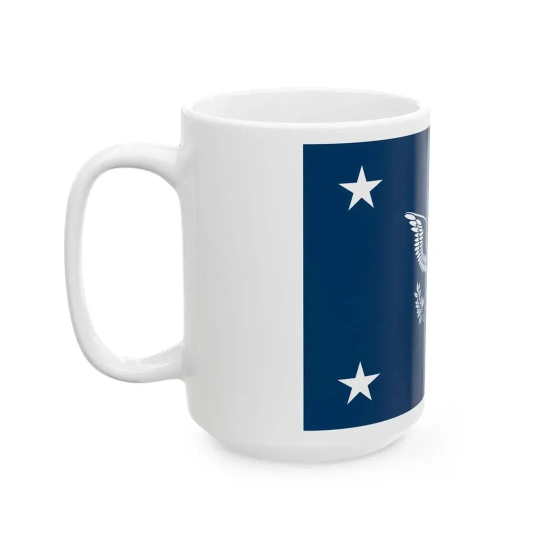 Flag of the United States Secretary of Homeland Security (United States) White Coffee Mug - Go Mug Yourself