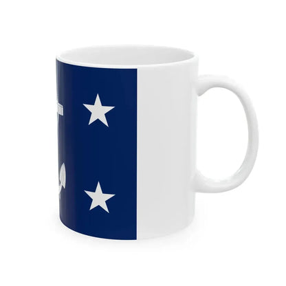 Flag of the United States Secretary of the Navy (United States) White Coffee Mug - Go Mug Yourself