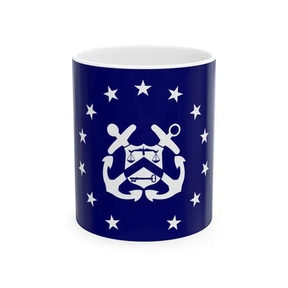 Flag of the United States Secretary of the Treasury (United States) White Coffee Mug 11oz - Go Mug Yourself