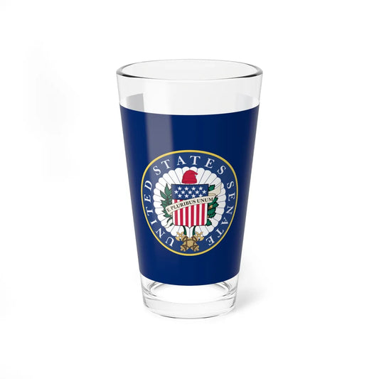 Flag of the United States Senate (United States) Pint Glass 16oz 16oz - Go Mug Yourself