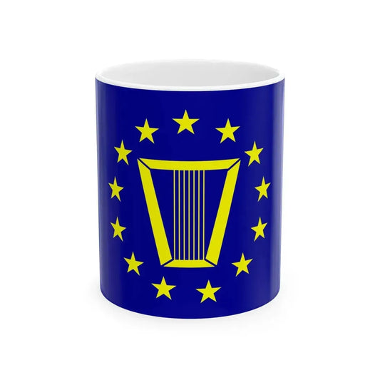 Flag of the United States Senior Executive Service (United States) White Coffee Mug 11oz - Go Mug Yourself
