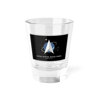 Flag of the United States Space Force fringed (United States) Shot Glass 1.5oz 1.5oz - Go Mug Yourself