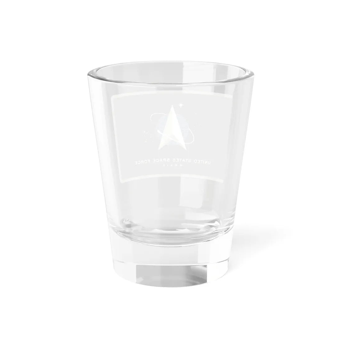 Flag of the United States Space Force fringed (United States) Shot Glass 1.5oz - Go Mug Yourself