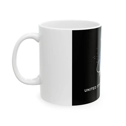 Flag of the United States Space Force (United States) White Coffee Mug - Go Mug Yourself