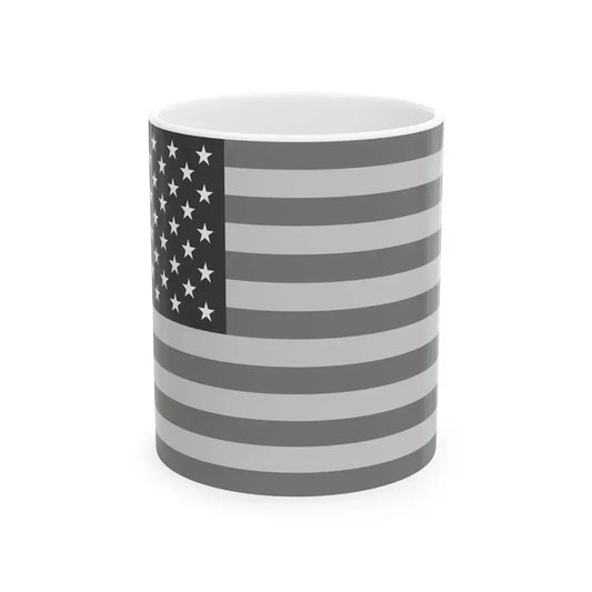 Flag of the United States - Stars (United States) White Coffee Mug 11oz - Go Mug Yourself