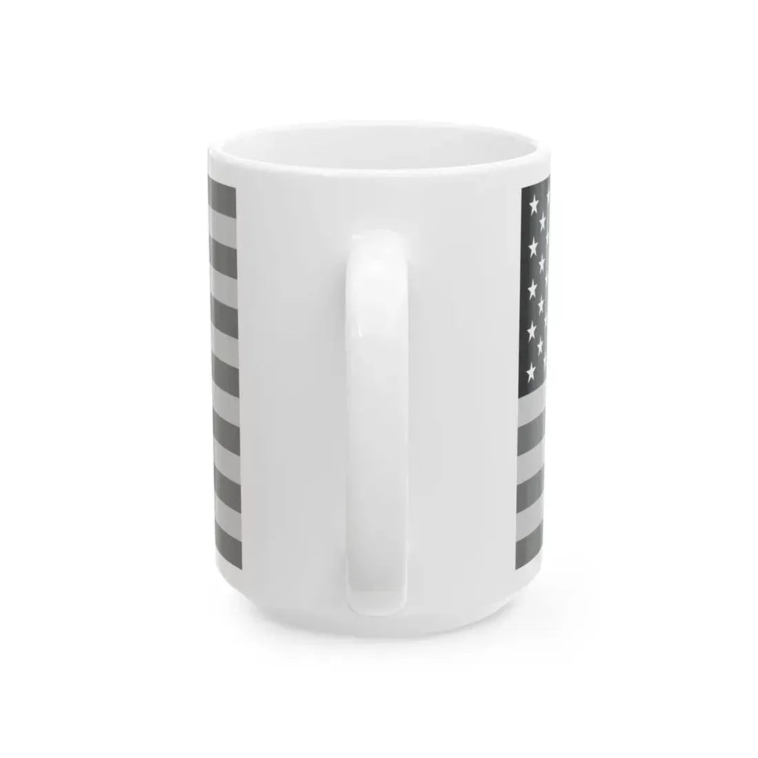 Flag of the United States - Stars (United States) White Coffee Mug - Go Mug Yourself